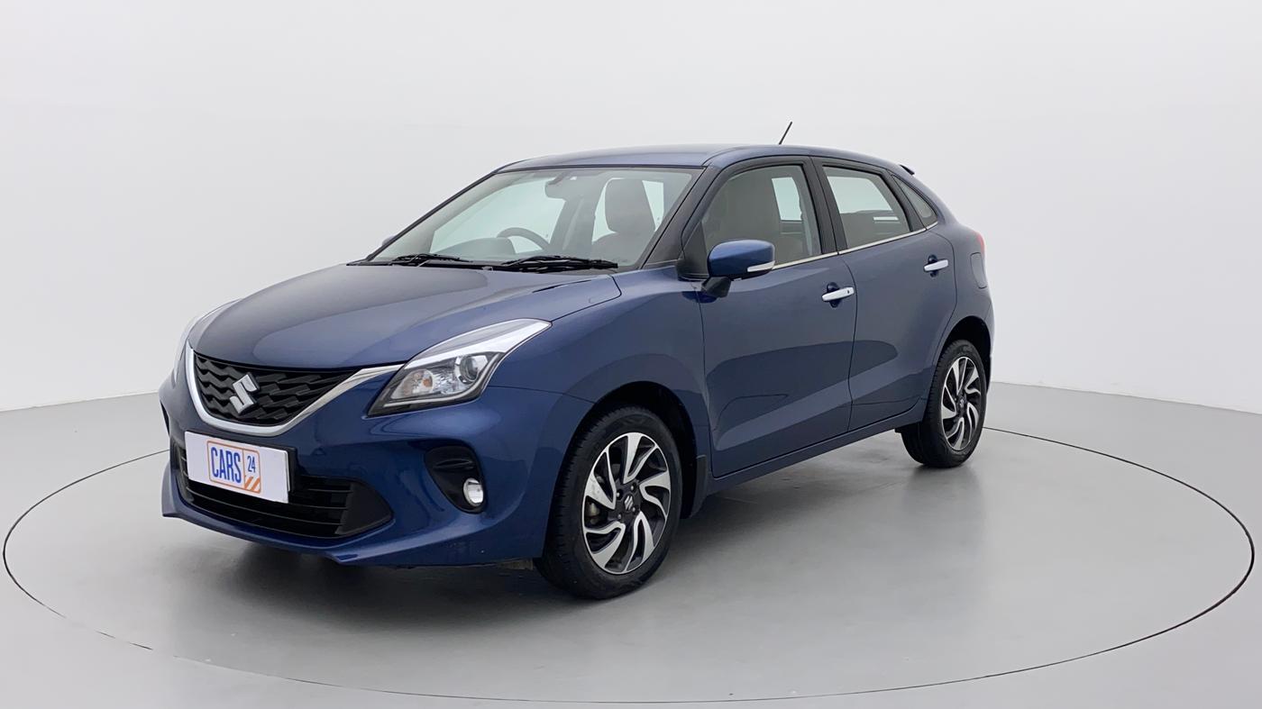 2021 Maruti Baleno ZETA CVT PETROL 1.2, Petrol, Automatic, 5,665 km, Left Front Diagonal