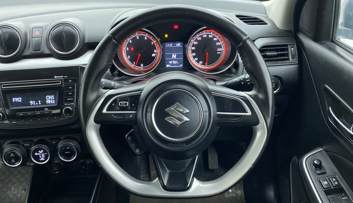 2018 Maruti Swift ZXI (AMT), Petrol, Automatic, 42,761 km, Steering Wheel Close Up