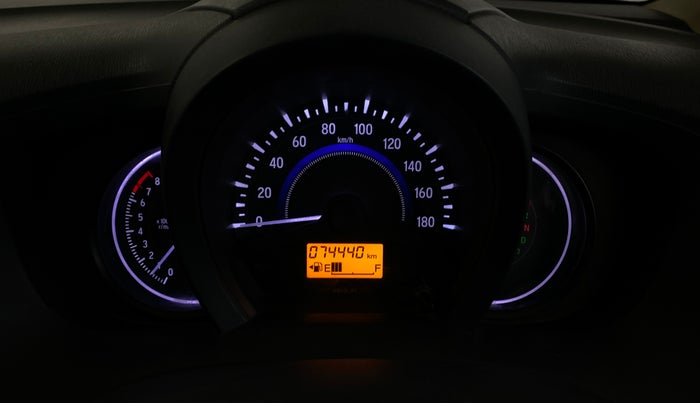 2014 Honda Brio VX AT, Petrol, Automatic, 74,440 km, Odometer Image