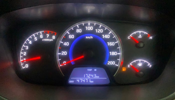 2015 Hyundai Grand i10 ASTA 1.2 KAPPA VTVT, Petrol, Manual, 47,435 km, Odometer Image