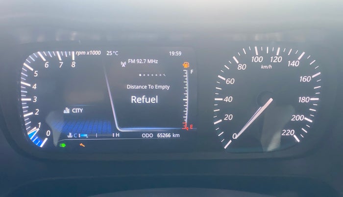 2021 Tata ALTROZ XZ PLUS PETROL, Petrol, Manual, 65,229 km, Odometer Image