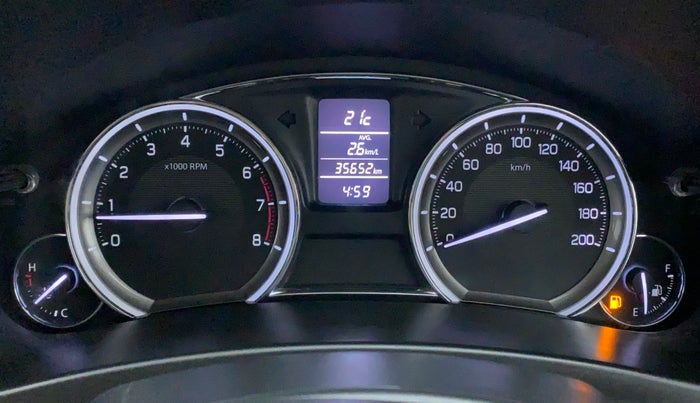2017 Maruti Ciaz SIGMA 1.4 VVT, Petrol, Manual, 35,711 km, Odometer Image