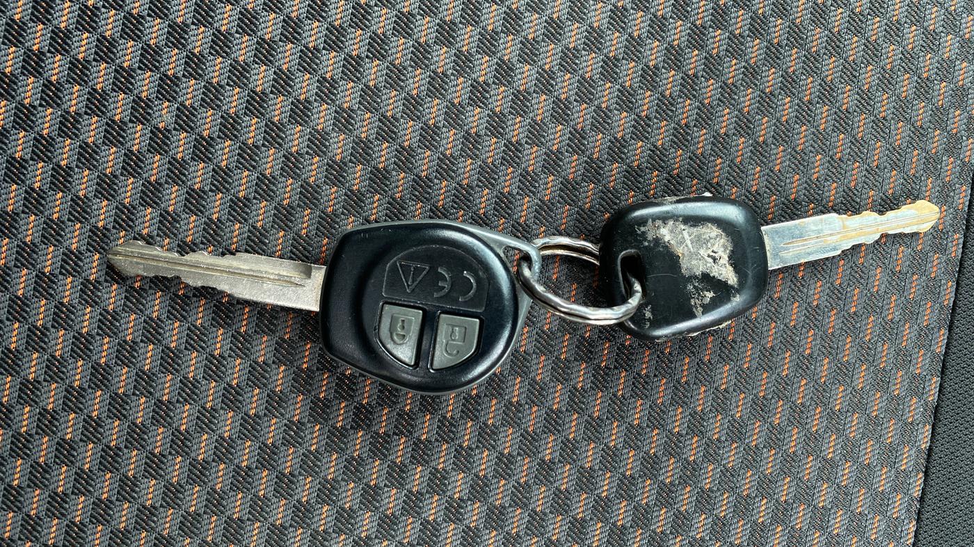 2021 Maruti S PRESSO VXI, Petrol, Manual, 24,266 km, Key Close Up