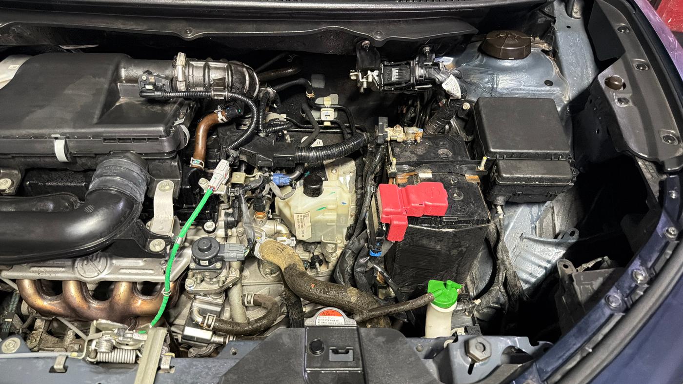 2023 Maruti FRONX DELTA 1.2 AGS, Petrol, Automatic, 39,967 km, Engine View - Left