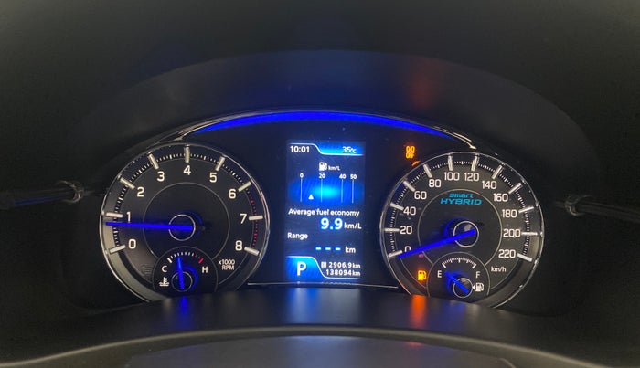 2020 Maruti Ciaz DELTA AT 1.5 SHVS PETROL, Petrol, Automatic, 1,38,064 km, Odometer Image