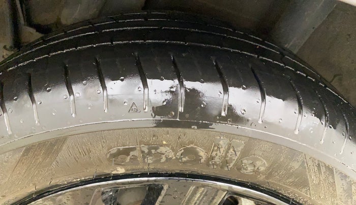 2024 Hyundai Verna SX (O) 1.5 TURBO PETROL DCT, Petrol, Automatic, 15,541 km, Left Rear Tyre Tread