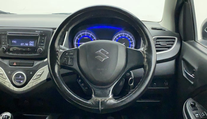 2016 Maruti Baleno DELTA PETROL 1.2, Petrol, Manual, 33,011 km, Steering Wheel Close Up