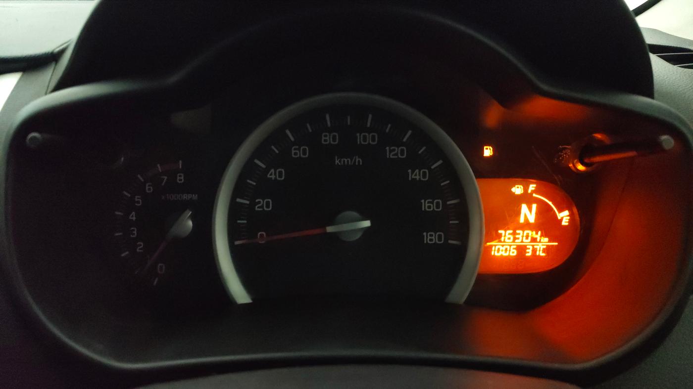 2020 Maruti Celerio X VXI AMT, CNG, Automatic, 76,297 km, Odometer Image
