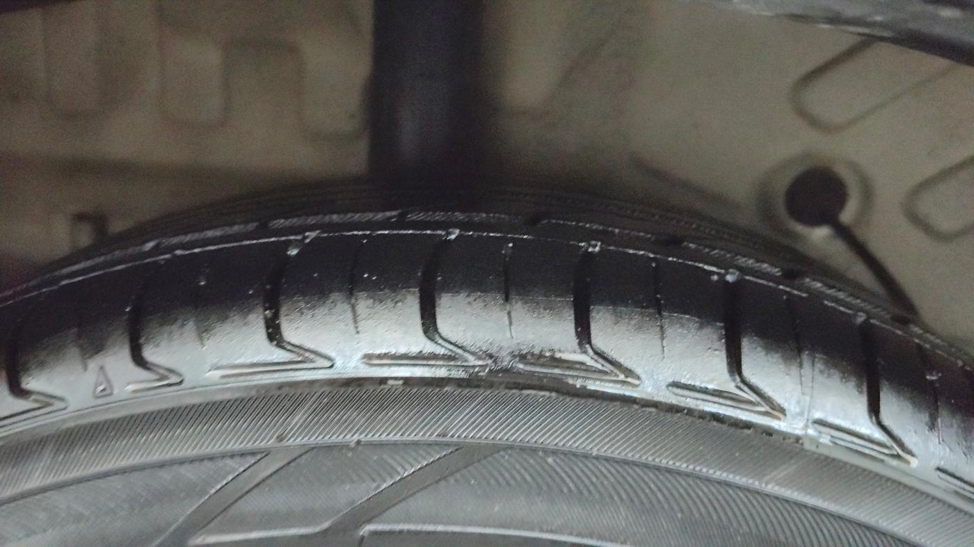 2020 Maruti Celerio X VXI AMT, CNG, Automatic, 76,297 km, Right Rear Tyre Tread