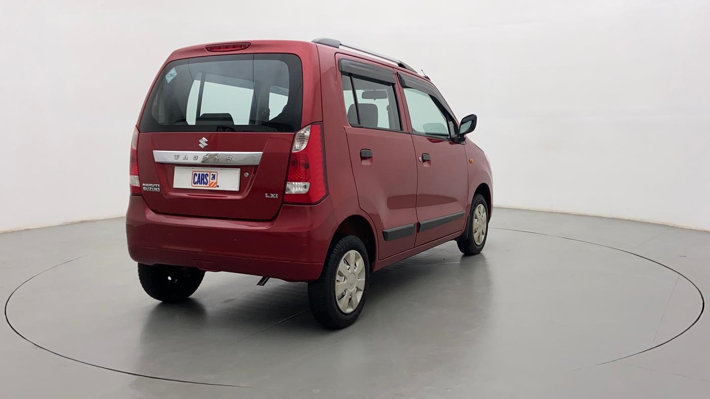 2015 Maruti Wagon R 1.0 LXI CNG, CNG, Manual, 42,790 km, Right Back Diagonal