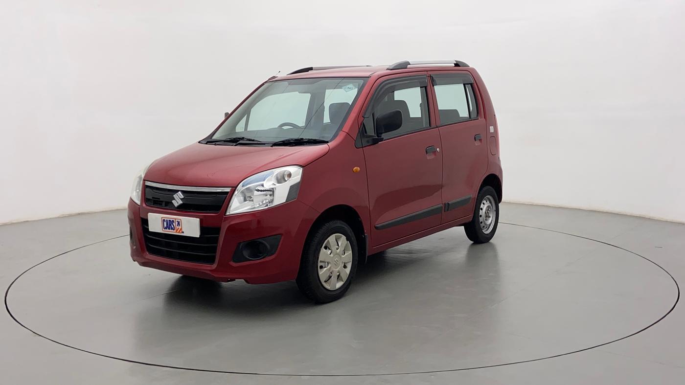 2015 Maruti Wagon R 1.0 LXI CNG, CNG, Manual, 42,790 km, Left Front Diagonal