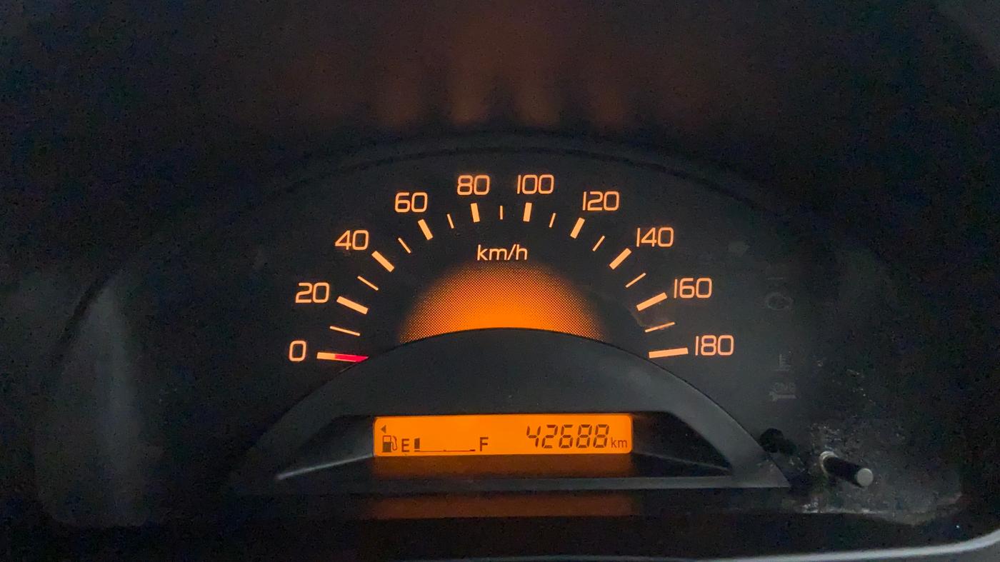 2015 Maruti Wagon R 1.0 LXI CNG, CNG, Manual, 42,790 km, Odometer Image