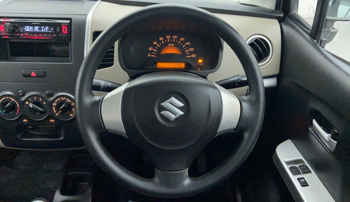 2015 Maruti Wagon R 1.0 LXI CNG, CNG, Manual, 42,790 km, Steering Wheel Close Up