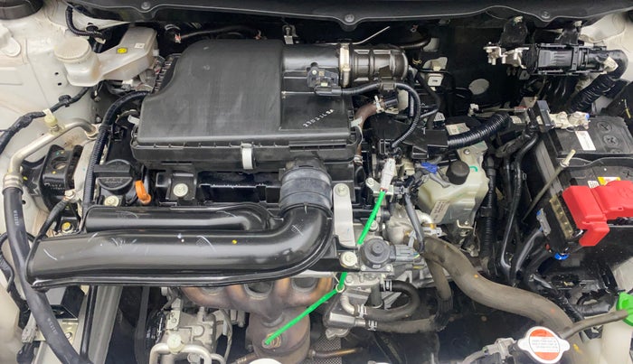 2023 Toyota Glanza V AMT, Petrol, Automatic, 29,377 km, Engine View