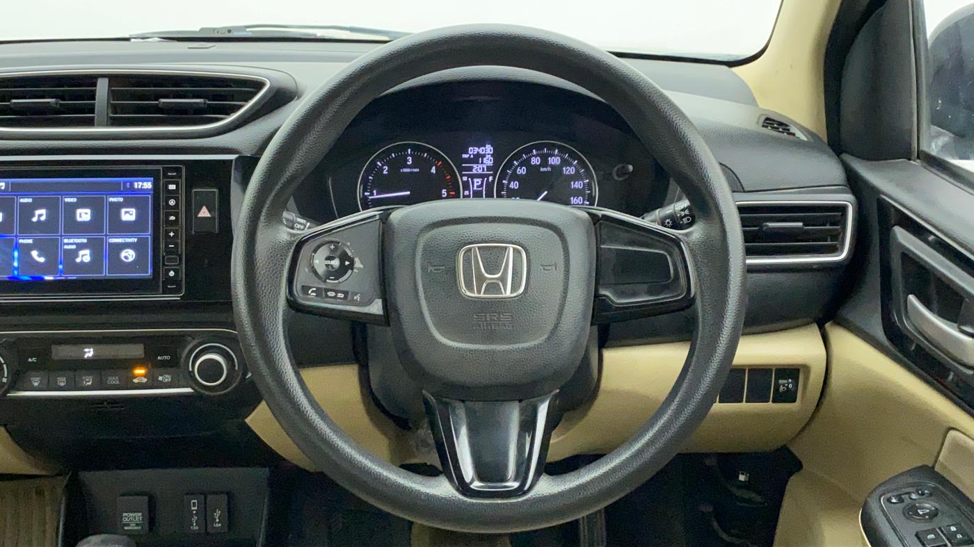 2019 Honda Amaze 1.5L I-DTEC VX CVT, Diesel, Automatic, 34,706 km, Steering Wheel Close Up