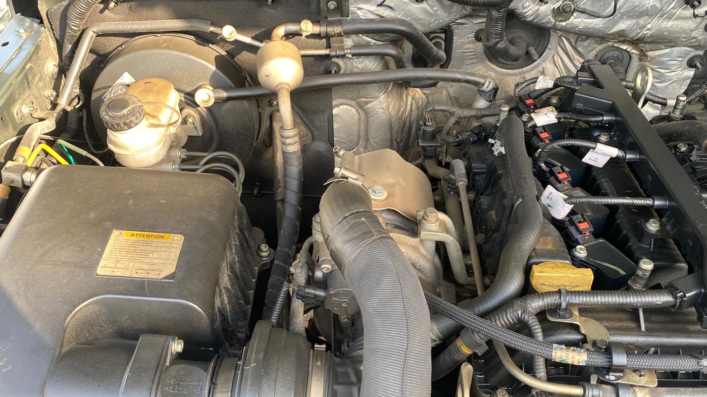 2021 Mahindra Thar LX PETROL HT 4WD AT, Petrol, Automatic, 68,712 km, Engine View - Right