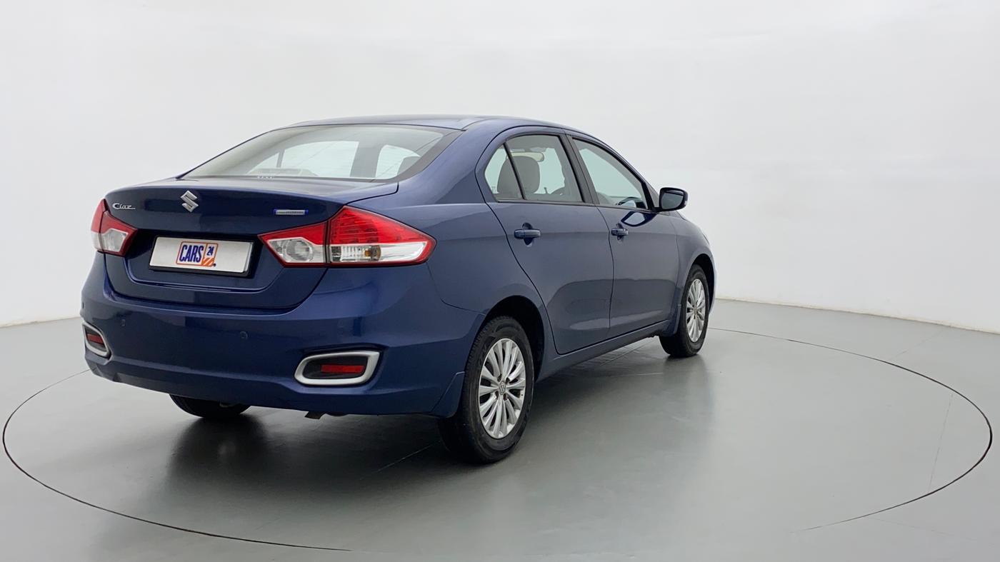 2018 Maruti Ciaz DELTA 1.5 SHVS VVT MT, Petrol, Manual, 39,325 km, Right Back Diagonal