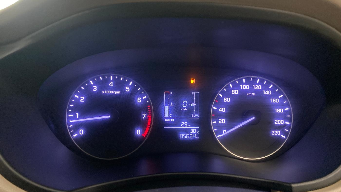 2016 Hyundai Elite i20 MAGNA 1.2, Petrol, Manual, 85,632 km, Odometer Image