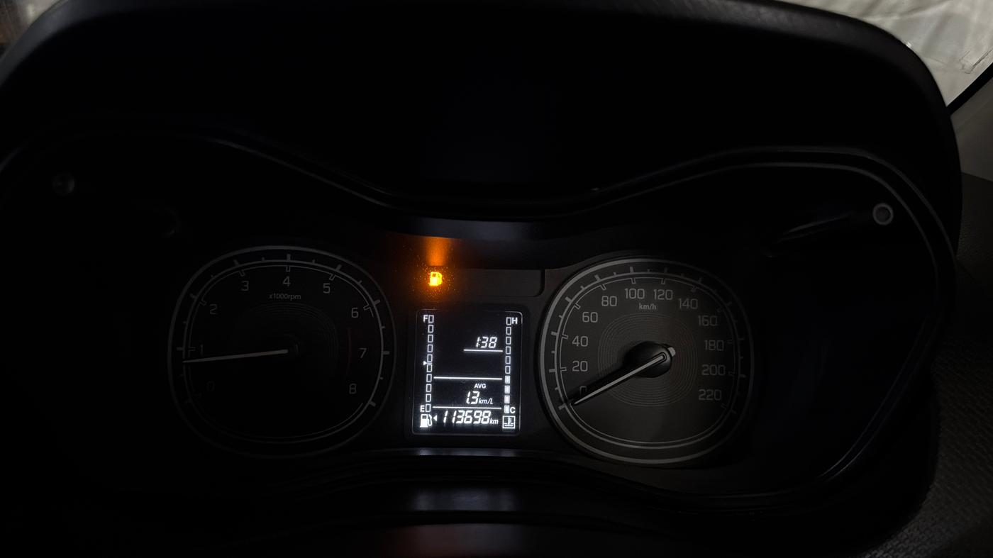2021 Maruti Vitara Brezza VXI, Petrol, Manual, 1,13,698 km, Odometer Image