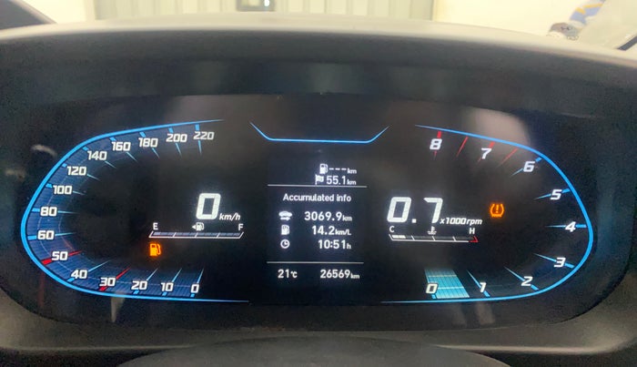 2022 Hyundai NEW I20 ASTA 1.2 MT, Petrol, Manual, 26,568 km, Odometer Image