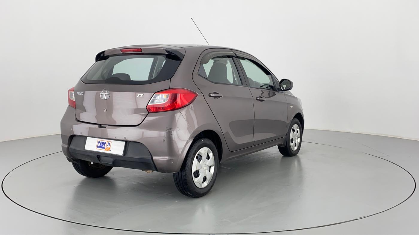 2016 Tata Tiago XT 1.2 REVOTRON, Petrol, Manual, 54,433 km, Right Back Diagonal