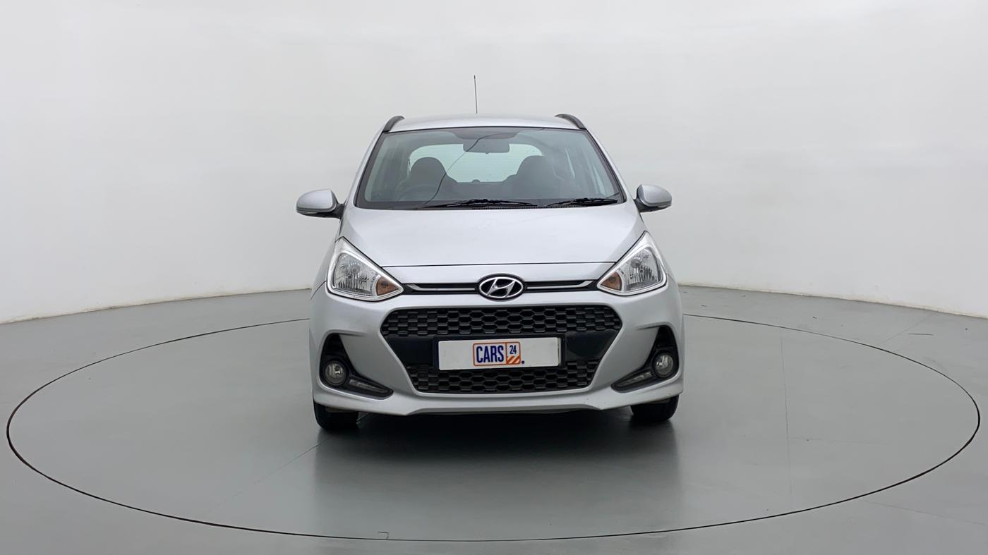 2017 Hyundai Grand i10 SPORTZ AT 1.2 KAPPA VTVT, Petrol, Automatic, 32,375 km, Front
