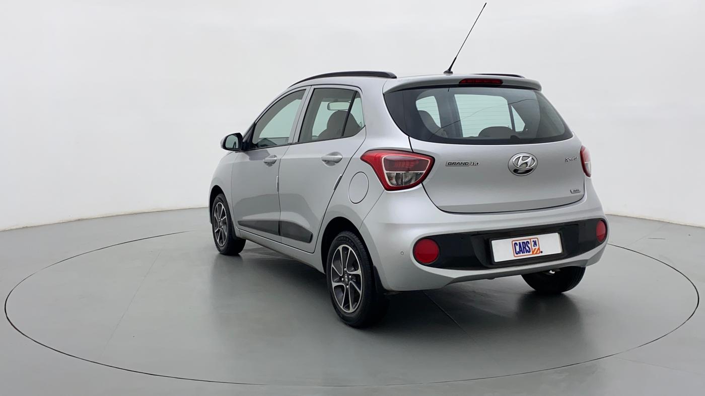 2017 Hyundai Grand i10 SPORTZ AT 1.2 KAPPA VTVT, Petrol, Automatic, 32,375 km, Left Back Diagonal
