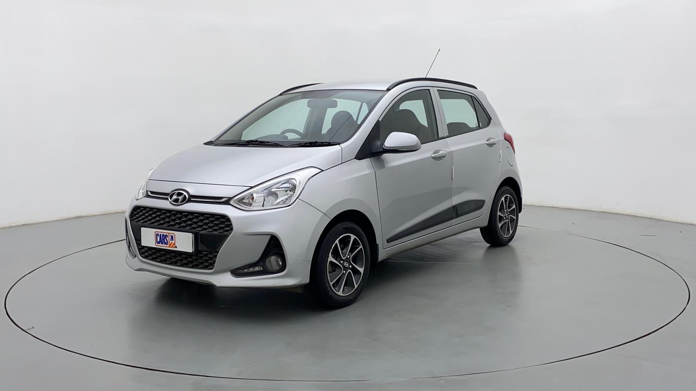 2017 Hyundai Grand i10 SPORTZ AT 1.2 KAPPA VTVT, Petrol, Automatic, 32,375 km, Left Front Diagonal