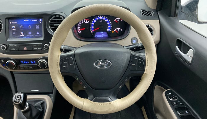 2017 Hyundai Xcent SX 1.2 (O), Petrol, Manual, 24,251 km, Steering Wheel Close Up