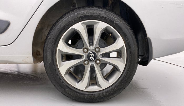 2017 Hyundai Xcent SX 1.2 (O), Petrol, Manual, 24,251 km, Left Rear Wheel