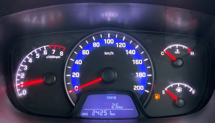 2017 Hyundai Xcent SX 1.2 (O), Petrol, Manual, 24,251 km, Odometer Image