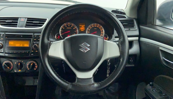2015 Maruti Swift VXI D, Petrol, Manual, 62,944 km, Steering Wheel Close Up