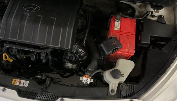 2014 Hyundai Grand i10 SPORTZ 1.2 KAPPA VTVT, Petrol, Manual, 60,821 km, Engine View - Left