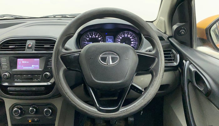 2018 Tata Tiago XT PETROL, Petrol, Manual, 1,04,196 km, Steering Wheel Close Up