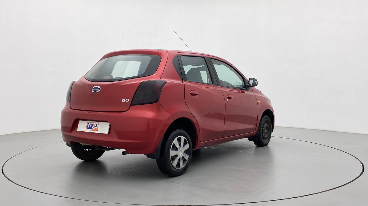 2018 Datsun Go T, Petrol, Manual, 69,075 km, Right Back Diagonal