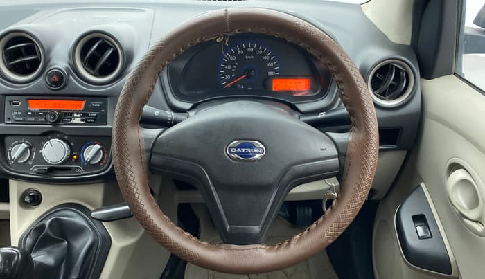 2018 Datsun Go T, Petrol, Manual, 69,075 km, Steering Wheel Close Up