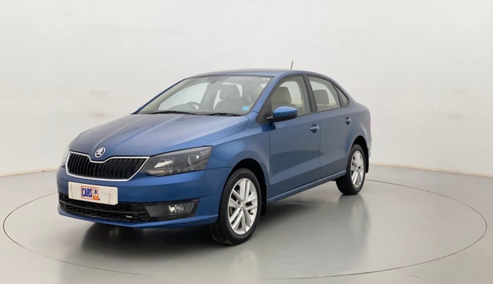 2017 Skoda Rapid 1.6 MPI STYLE AT, Petrol, Automatic, 63,005 km, Left Front Diagonal