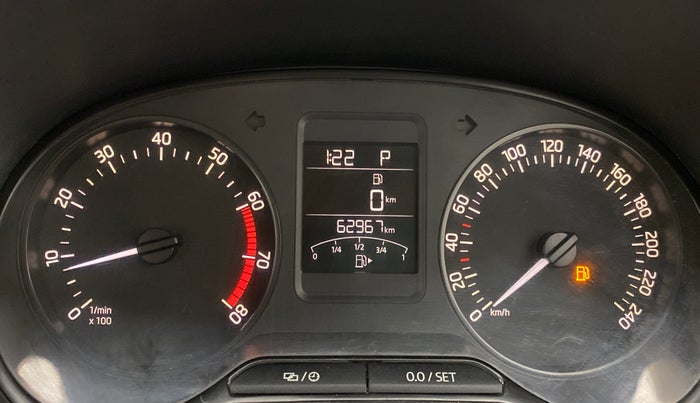 2017 Skoda Rapid 1.6 MPI STYLE AT, Petrol, Automatic, 63,005 km, Odometer Image