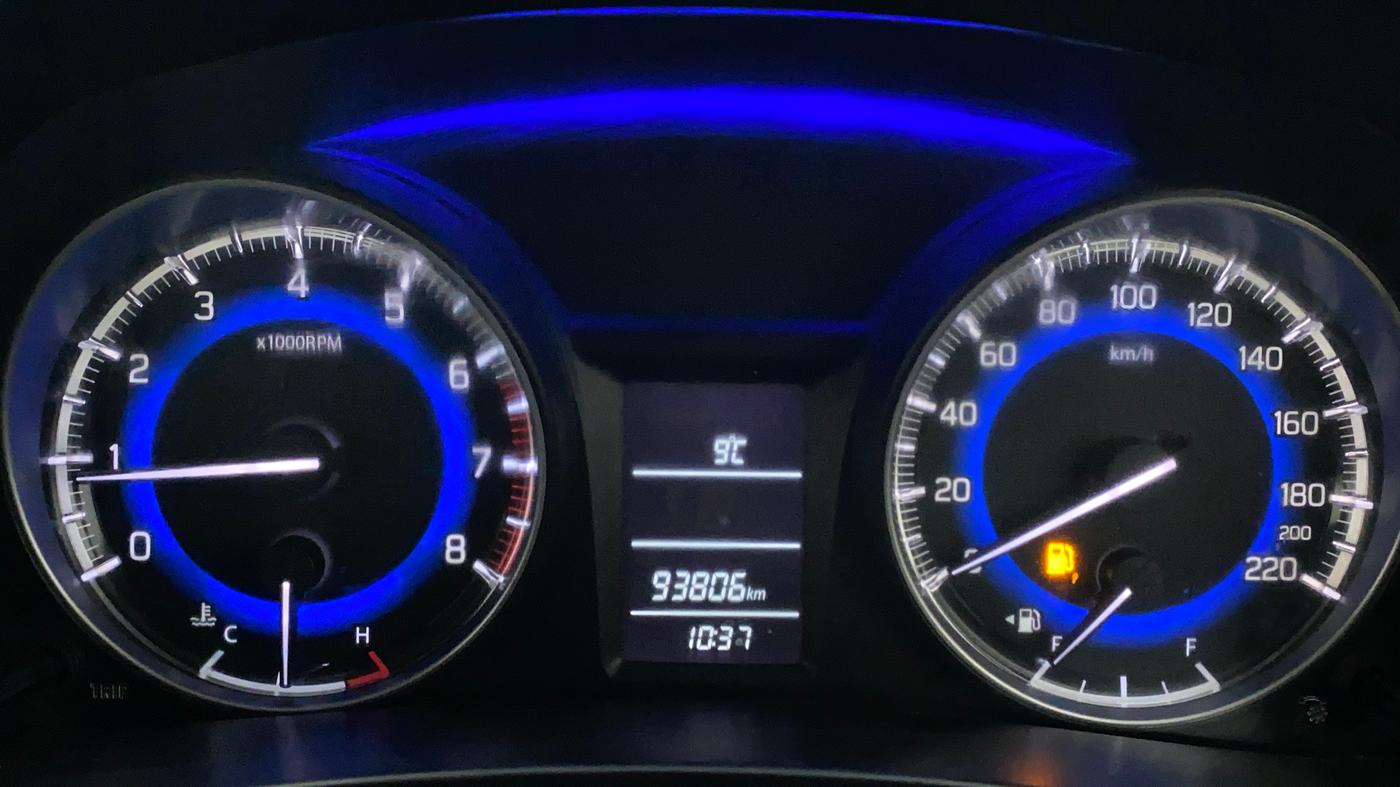 2016 Maruti Baleno DELTA PETROL 1.2, Petrol, Manual, 93,885 km, Odometer Image