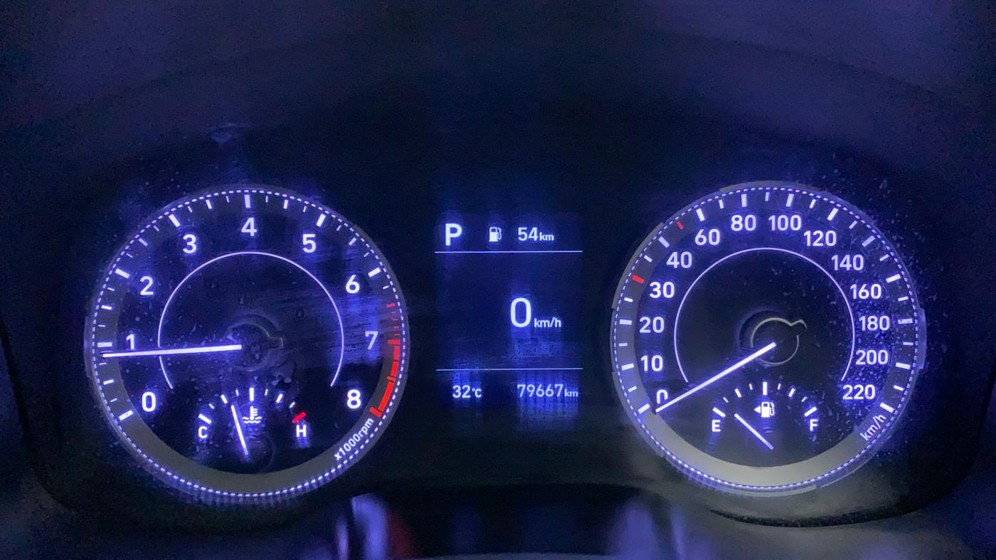 2019 Hyundai VENUE SX PLUS 1.0 TURBO DCT, Petrol, Automatic, 79,667 km, Odometer Image
