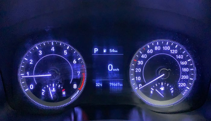 2019 Hyundai VENUE SX PLUS 1.0 TURBO DCT, Petrol, Automatic, 79,667 km, Odometer Image