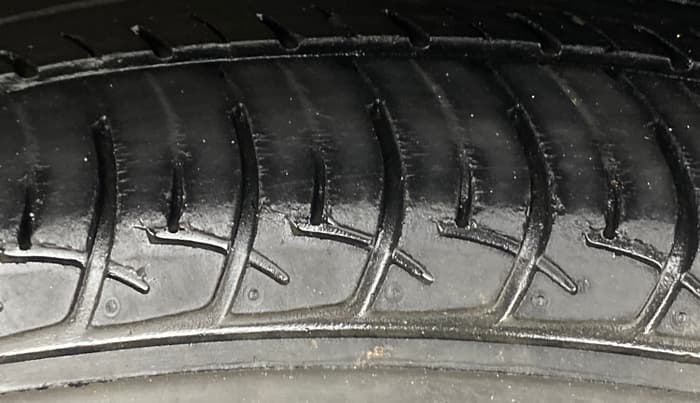 2019 Maruti New Wagon-R VXI 1.0, Petrol, Manual, 37,135 km, Left Rear Tyre Tread