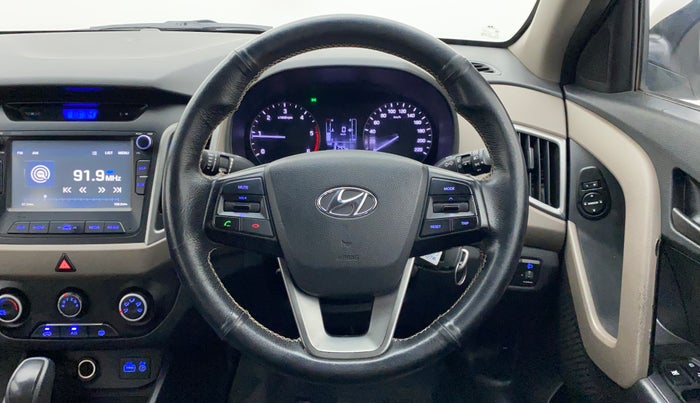 2016 Hyundai Creta S PLUS 1.6 AT DIESEL, Diesel, Automatic, 1,48,166 km, Steering Wheel Close Up