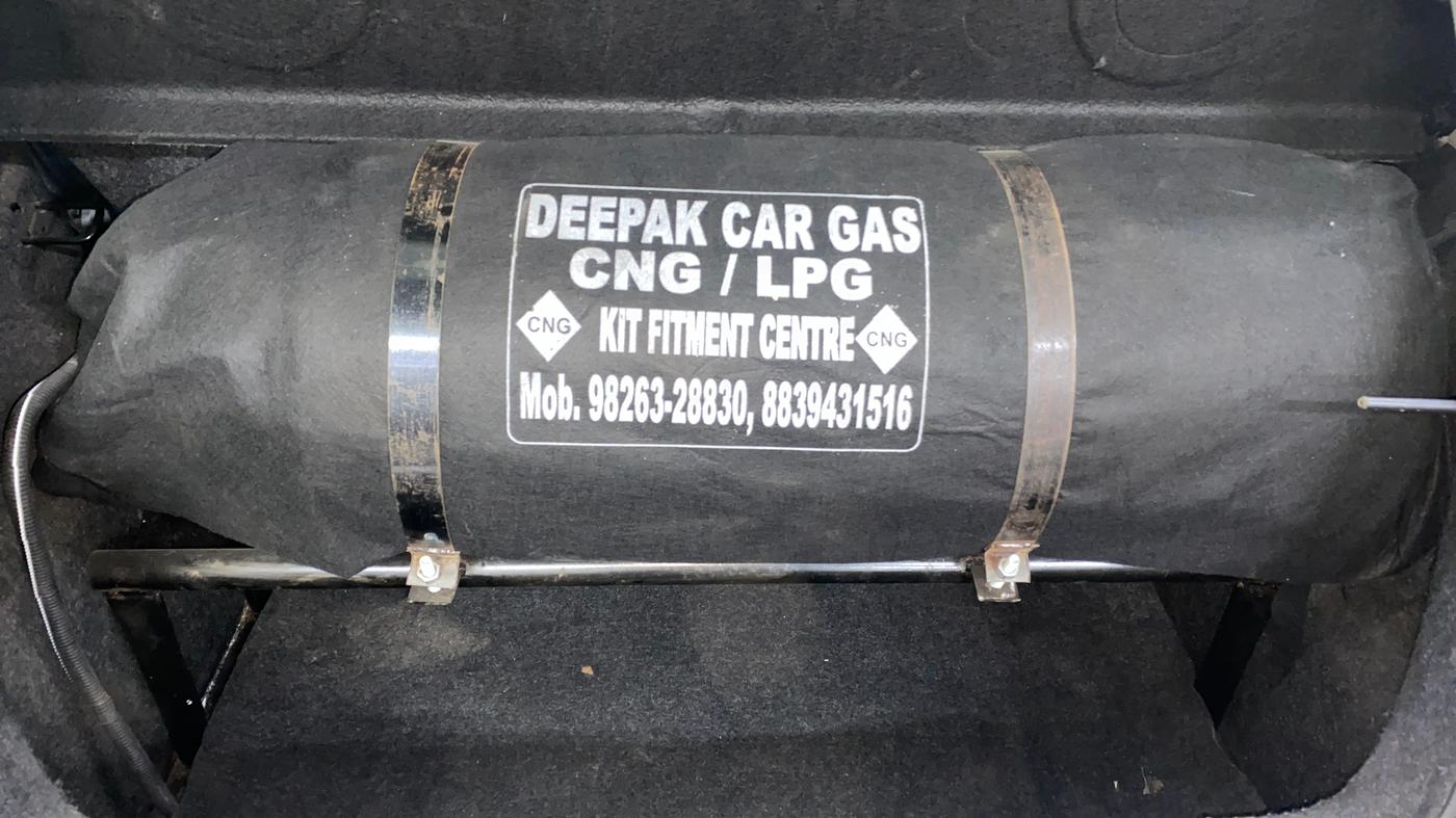 2018 Datsun Go T, CNG, Manual, 41,632 km, Boot Inside