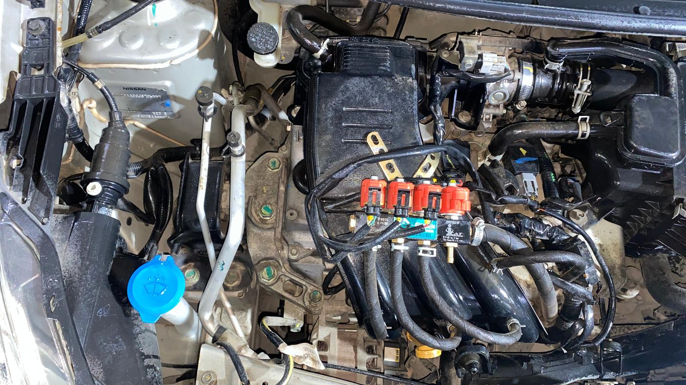 2018 Datsun Go T, CNG, Manual, 41,632 km, Engine View - Right