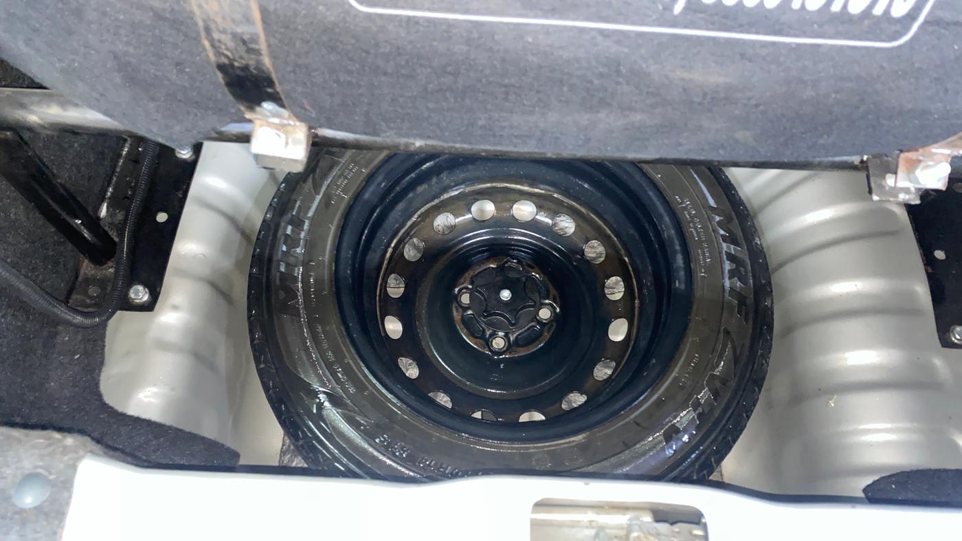 2018 Datsun Go T, CNG, Manual, 41,632 km, Spare Tyre