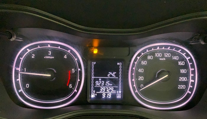 2016 Maruti Vitara Brezza ZDI PLUS, Diesel, Manual, 39,728 km, Odometer Image