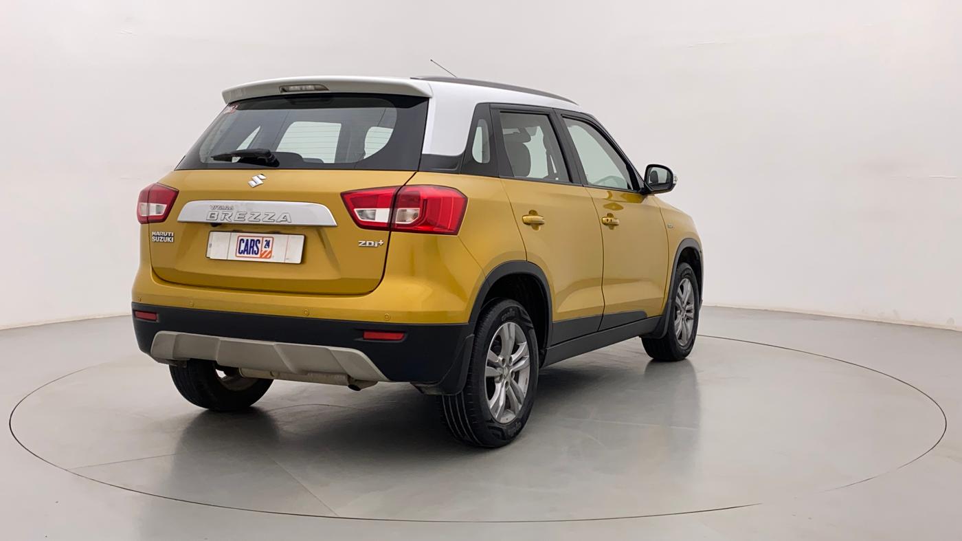 2016 Maruti Vitara Brezza ZDI PLUS, Diesel, Manual, 39,728 km, Right Back Diagonal