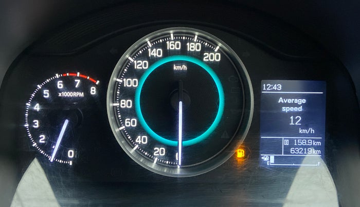 2018 Maruti IGNIS DELTA 1.2 K12, Petrol, Manual, 63,232 km, Odometer Image