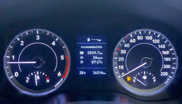 2021 Hyundai VENUE 1.5 SX(O) EXECUTIVE CRDI, Diesel, Manual, 36,366 km, Odometer Image